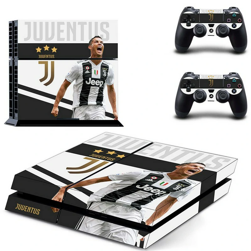 Premium PS4 skin DPTM2445 from ononswitch: sleek black design with modern texture, precision-cut for full port and button access. Wash-resistant and bubble-free. Black PS4 console skin with geometric pattern and subtle 'DPTM2445' branding
