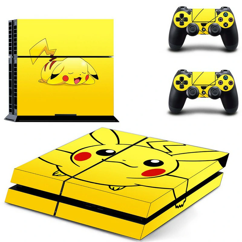 Custom-fit PS4 skin DPTM2576 from ononswitch: durable vinyl, precise cutouts, no residue removal. Designed for standard PS4 models. Black and red geometric PS4 skin with 'DPTM2576' design applied to console