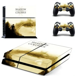 Black and red geometric PS4 skin design for PlayStation 4 console by ononswitch