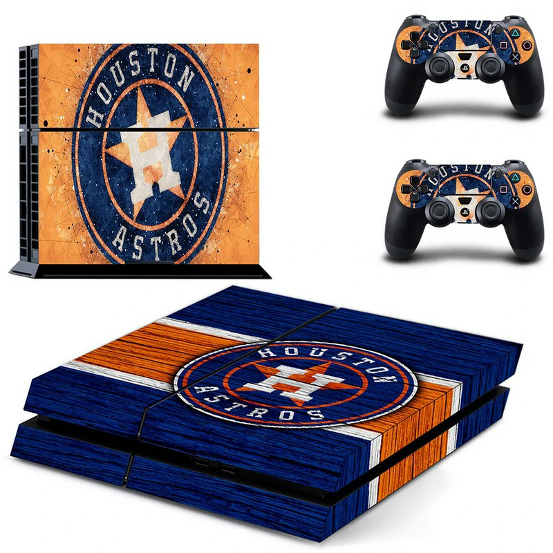 DPTM2617 PS4 controller skin from ononswitch: durable vinyl, precise cutouts, non-slip texture. Fits standard DualShock 4 controllers. Fast shipping. Black PS4 controller with geometric red and white pattern skin by ononswitch