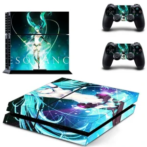 Black and red geometric PS4 controller skin DPTM2729 by ononswitch
