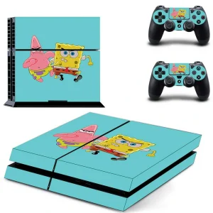 Black and red geometric PS4 skin DPTM2730 by ononswitch