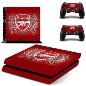 Black and red geometric PS4 console skin by ononswitch – DPTM2763 design