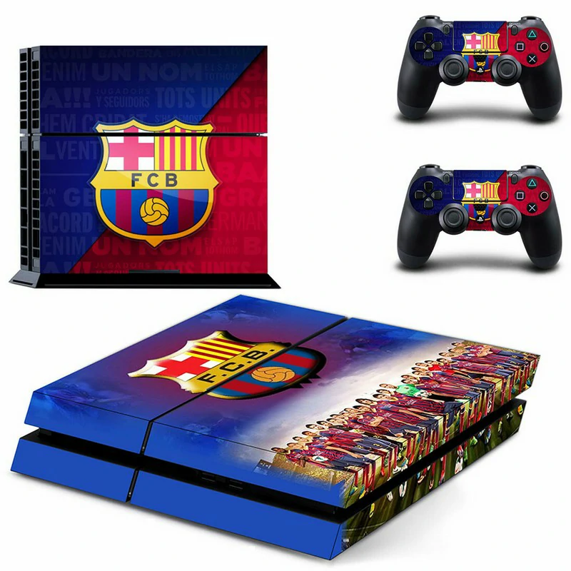 DPTM2925 PS4 skin from ononswitch: premium vinyl wrap for PlayStation 4 consoles. Fits standard PS4 models, scratch-resistant, no residue on removal. Black PS4 console skin with geometric pattern and subtle branding