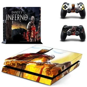Black and red geometric PS4 skin design DPTM3044 by ononswitch