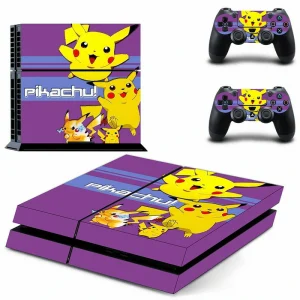 Black and red geometric PS4 skin design for PlayStation 4 console by ononswitch
