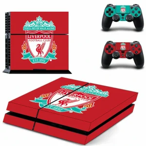Black and red geometric PS4 skin DPTM3064 by ononswitch