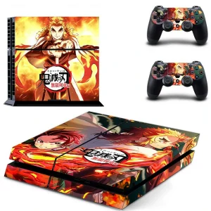 Black and red geometric PS4 skin model DPTM3076 by ononswitch