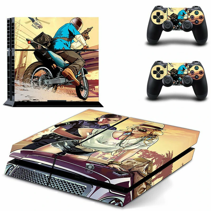 Custom PS4 skin GCTM0037 by ononswitch: sleek black-and-red geometric pattern, precision-cut for PlayStation 4 Slim and original models. Durable vinyl, no residue removal. Black and red geometric PS4 skin design for PlayStation 4 console by ononswitch