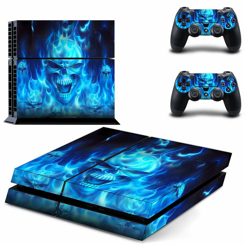 Premium removable PS4 skin GCTM0045 by ononswitch: fits standard PS4 consoles, easy application, scratch-resistant finish, and bold modern styling. Black PS4 console skin with geometric gold pattern from ononswitch GCTM0045 series
