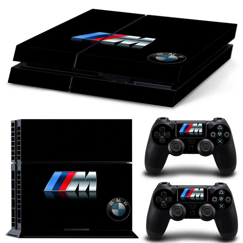 Showcase of ononswitch PS4 skin GCTM0730: a bold black-and-red geometric design made for PlayStation 4 consoles. Durable, matte-finish vinyl with clean edges and full port access. Black and red geometric PS4 skin design for PlayStation 4 console by ononswitch