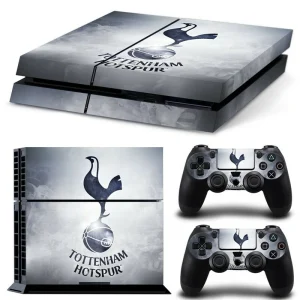 Black PS4 console skin with subtle geometric pattern from ononswitch