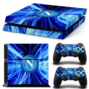 Black and red geometric PS4 skin design for PlayStation 4 console by ononswitch