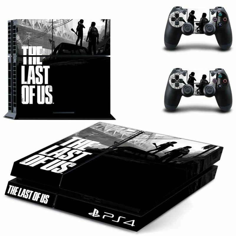GYTM0028 matte black PS4 skin fits standard PlayStation 4 consoles. Durable vinyl, easy application, no residue on removal. Made by ononswitch. Matte black PS4 skin with subtle geometric pattern for PlayStation 4 console