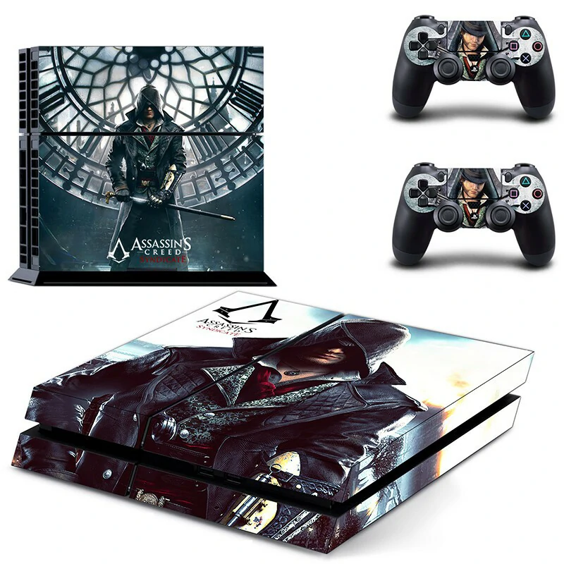ononswitch PS4 skin GYTM0182: sleek matte black finish with clean lines, designed specifically for the standard PS4. Durable vinyl, bubble-free application, no residue on removal. Matte black PS4 skin with subtle geometric pattern from ononswitch