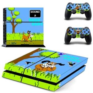 Black and gold geometric PS4 skin design for PlayStation 4 console by ononswitch