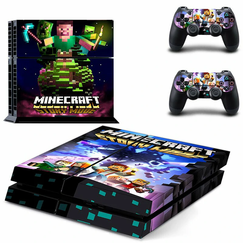 Custom PS4 skin GYTM0212 by ononswitch: sleek black and teal geometric design, made for PlayStation 4 consoles. Durable, bubble-free vinyl with accurate cutouts. Black and teal geometric PS4 console skin by ononswitch, model GYTM0212