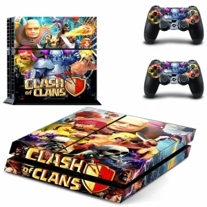 Black and teal geometric PS4 skin design for PlayStation 4 console by ononswitch