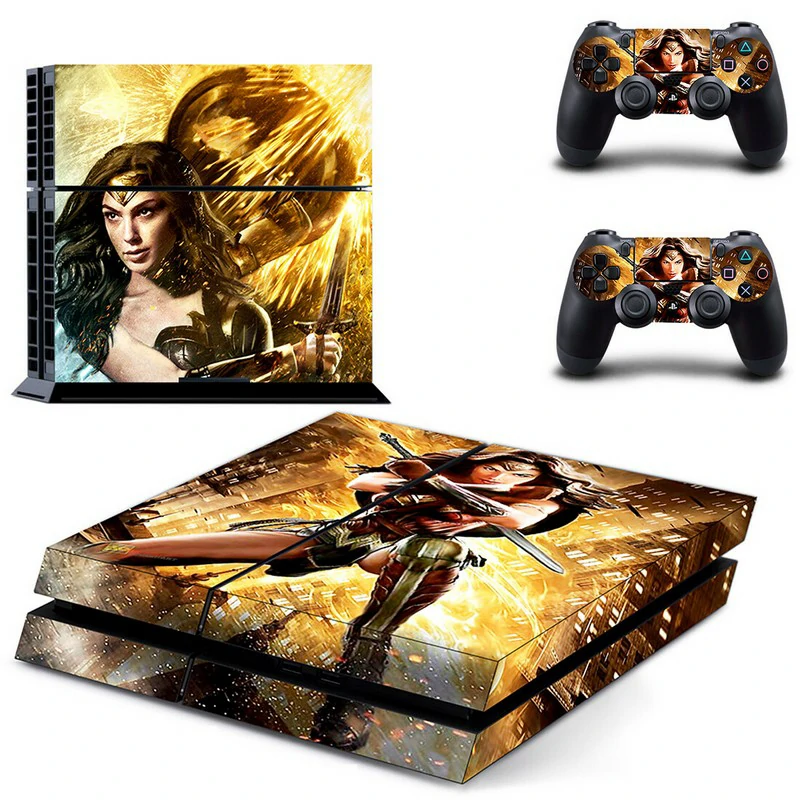 Custom PS4 skin GYTM0335 from ononswitch: premium matte vinyl wrap with precise cutouts for ports and buttons. Fits standard PS4 models. Black and teal geometric PS4 skin design for PlayStation 4 console by ononswitch