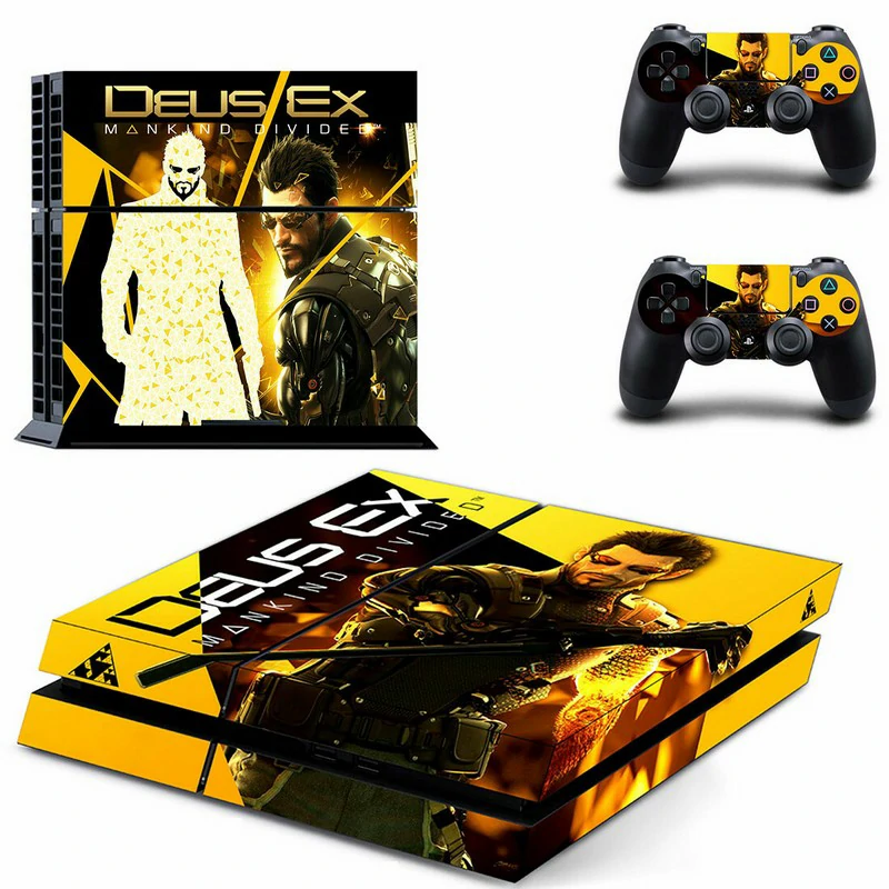 Custom-fit PS4 skin in black and teal geometric design. Model GYTM0485 by ononswitch — easy to apply, scratch-resistant, and made for the original PS4 console. Black and teal geometric PS4 console skin by ononswitch (model GYTM0485)