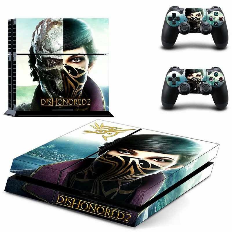 ononswitch PS4 skin GYTM0493 features a bold black and teal geometric design. Fits standard and Slim PS4 consoles. Durable vinyl, air-release backing, simple peel-and-stick application. Black and teal geometric PS4 console skin by ononswitch, model GYTM0493