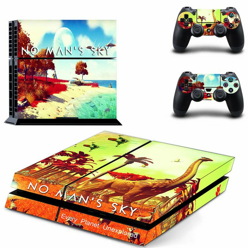 GYTM0504 PS4 skin by ononswitch: sleek black-and-gold geometric design, made for PlayStation 4. Durable vinyl, air-free application, full console coverage. GYTM0504 black and gold geometric PS4 skin for PlayStation 4 console