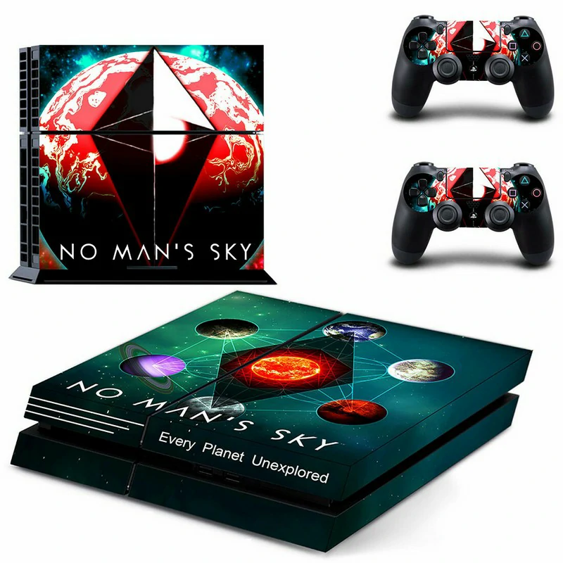 Official ononswitch GYTM0505 matte black PS4 skin — precision-cut, easy to apply, protects your console while adding sleek style. Matte black PS4 skin with subtle geometric pattern for PlayStation 4 console