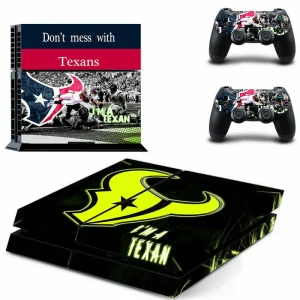 Black and teal geometric PS4 skin design for PlayStation 4 console by ononswitch