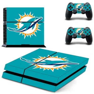 Black and teal geometric PS4 console skin by ononswitch (GYTM0523)