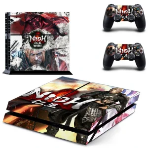 Black and gold geometric PS4 console skin by ononswitch, model GYTM0654