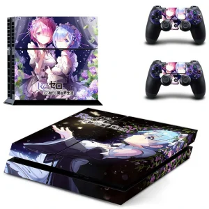 Black and gold geometric PS4 skin design for PlayStation 4 console by ononswitch