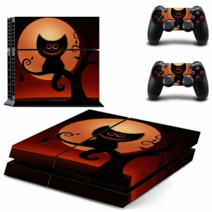 Black and gray geometric PS4 controller skin by ononswitch, model GYTM0813