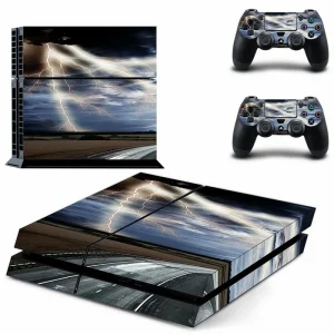 Black and gold geometric PS4 controller skin by ononswitch