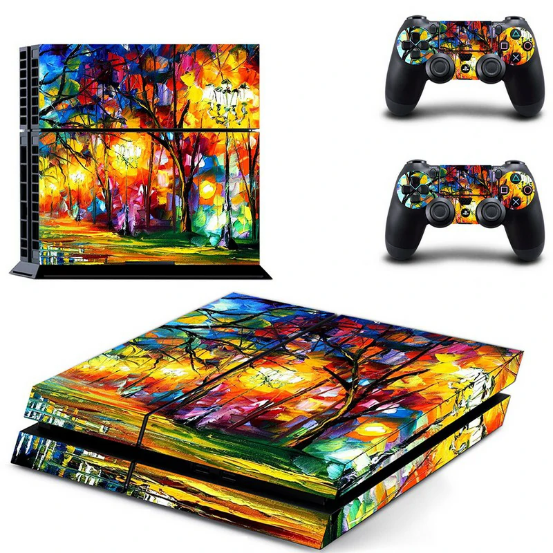 Shop the GYTM1115 PS4 skin: premium matte black vinyl with clean geometric detailing. Designed specifically for PlayStation 4 and PS4 Slim consoles. Made by ononswitch. Custom matte black PS4 console skin with geometric pattern for PlayStation 4 slim or original model