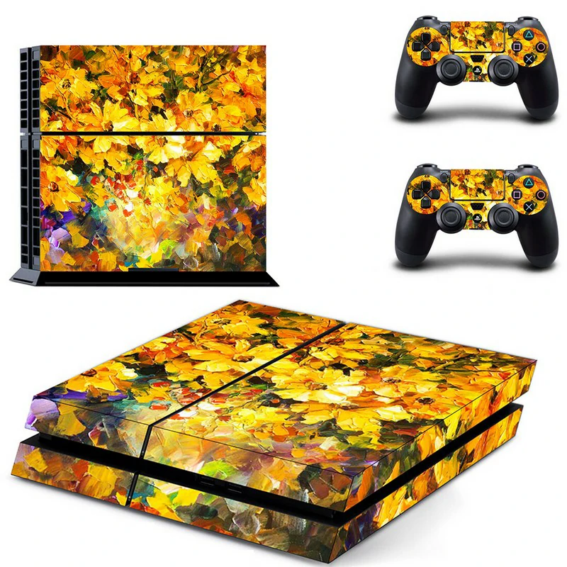 Custom PS4 skin GYTM1117 by ononswitch: sleek geometric pattern in black and gray, made for full console coverage with no residue or damage. Black and gray geometric PS4 skin design for PlayStation 4 console by ononswitch