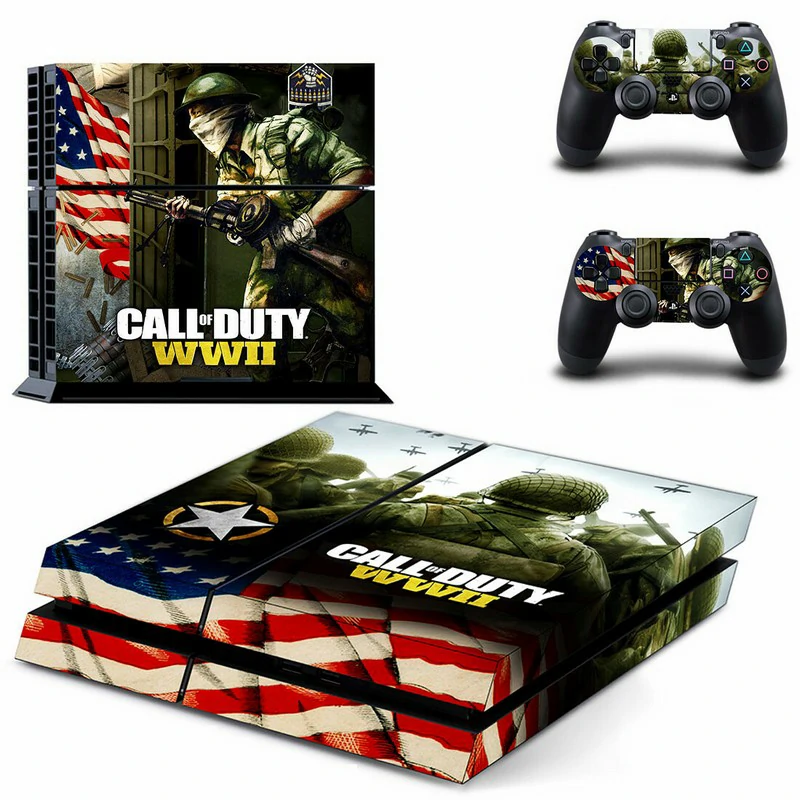 Ononswitch GYTM1250 PS4 skin: sleek black-and-gray geometric design, durable vinyl, custom fit for PlayStation 4 console. Easy peel-and-stick application. GYTM1250 black and gray geometric PS4 skin applied to console