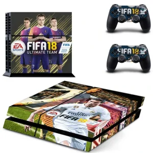 Black and gold geometric PS4 skin design for PlayStation 4 console by ononswitch