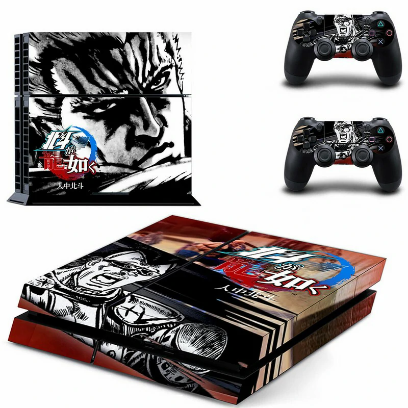 ononswitch GYTM1566 PS4 skin: precision-fit, scratch-resistant matte black cover with subtle geometric texture. Easy to apply, no residue. Matte black PS4 skin with geometric pattern, model GYTM1566 by ononswitch