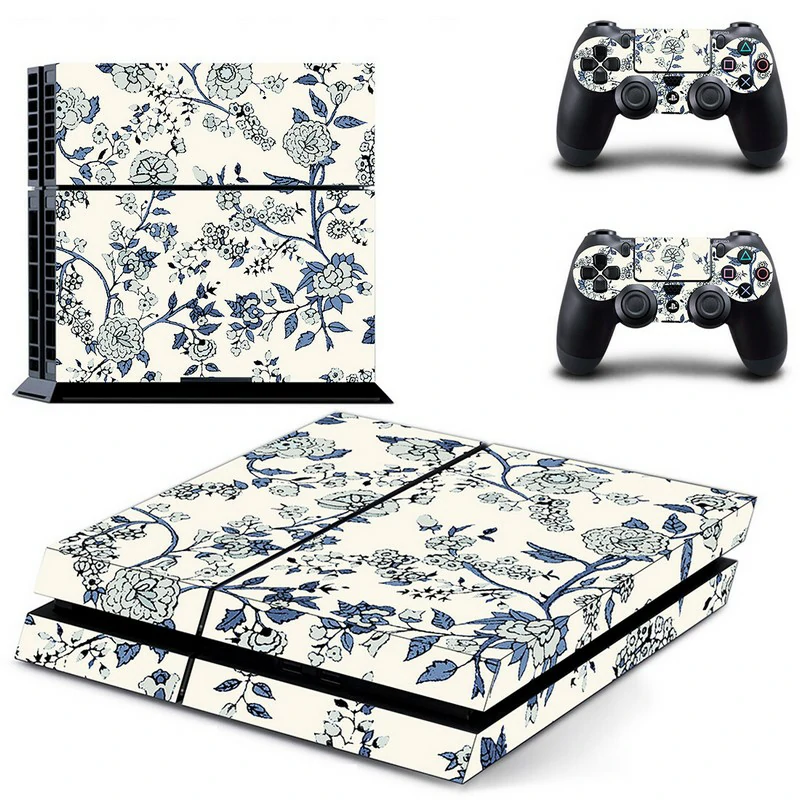 ononswitch PS4 skin GYTM1710 features a bold black-and-gold geometric pattern. Made for PlayStation 4 Slim and original models. Removable, bubble-free application. Black and gold geometric PS4 console skin by ononswitch – GYTM1710 design