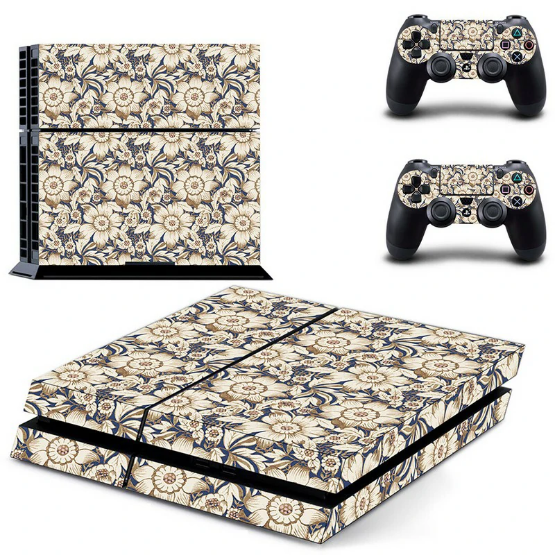 ononswitch GYTM1711 PS4 skin features a bold black-and-gold geometric design. Made for PlayStation 4 consoles, it’s durable, repositionable, and fits snugly without residue. GYTM1711 black and gold geometric PS4 console skin by ononswitch