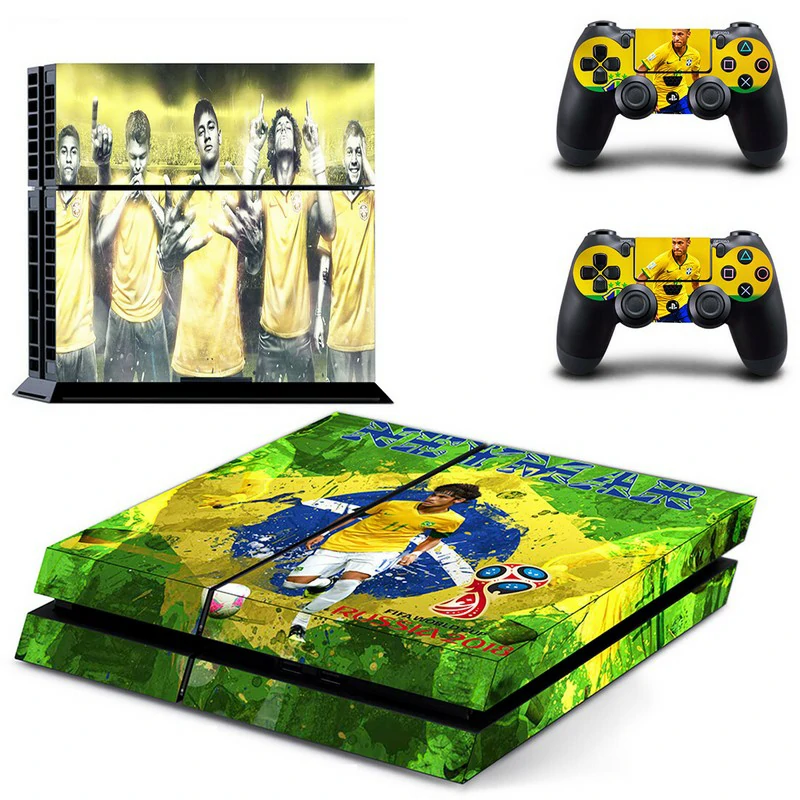 ononswitch GYTM1719 PS4 skin features a bold black-and-gold geometric design. Made for full console coverage, fits standard PS4 models with clean edges and no residue. Black and gold geometric PS4 console skin by ononswitch, model GYTM1719