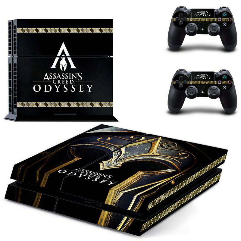 Premium matte black PS4 skin (GYTM1836) designed to protect and personalize your PlayStation 4. Easy peel-and-stick application, no residue. Matte black PS4 skin with geometric pattern for PlayStation 4 console