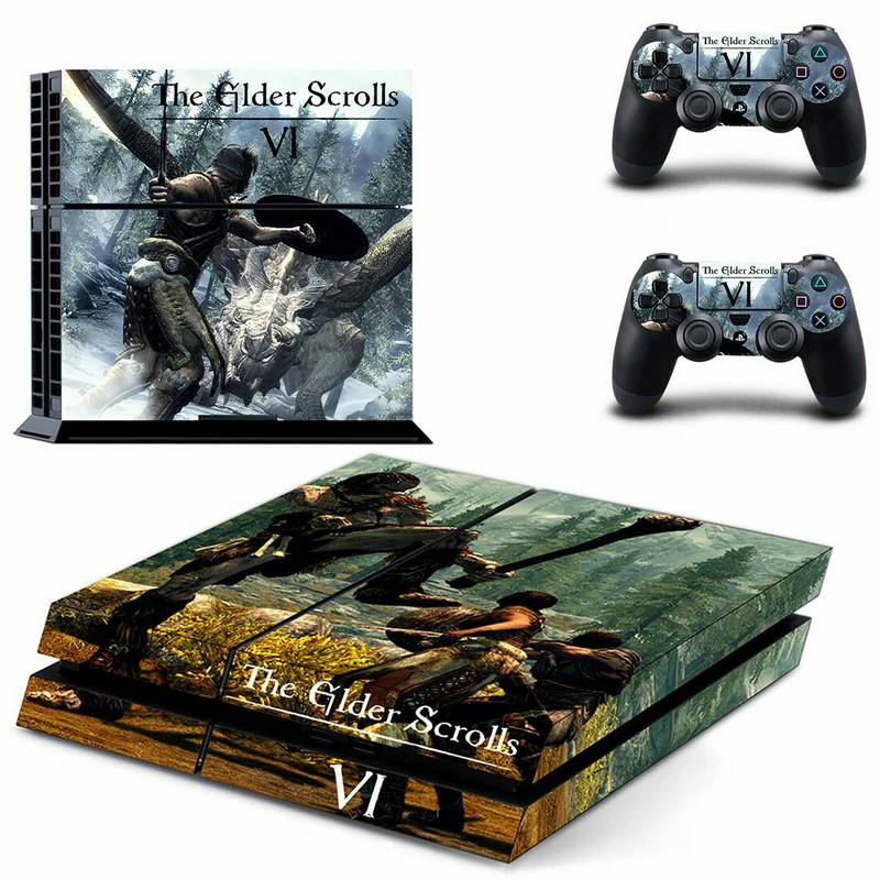 GYTM1862 PS4 skin in sleek matte black with clean lines — easy to apply, protects your console, and gives it a custom look. Made for ononswitch. Matte black PS4 skin with geometric pattern for PlayStation 4 console