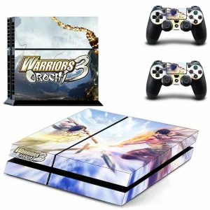 Black and gold geometric PS4 skin design for PlayStation 4 console by ononswitch