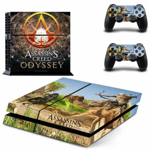 Black and gold geometric PS4 skin model GYTM1869 by ononswitch