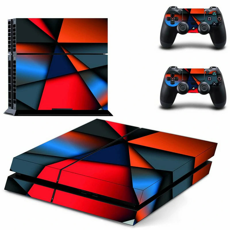 GYTM2138 matte black PS4 skin adds sleek protection and style to your PlayStation 4. Easy to apply, precision-cut, and made for PS4 Slim and original models. Matte black PS4 skin with subtle geometric pattern for PlayStation 4 console