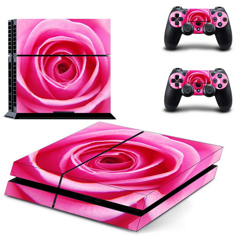 GYTM2163 PS4 skin in sleek matte black finish—easy to apply, scratch-resistant, and tailored for the original PS4 model. Made by ononswitch. Matte black PS4 skin with subtle geometric pattern for PlayStation 4 console