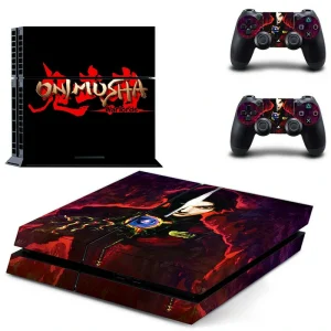 Black and gray geometric PS4 console skin by ononswitch, model GYTM2320