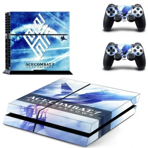 Black and gray geometric PS4 console skin by ononswitch