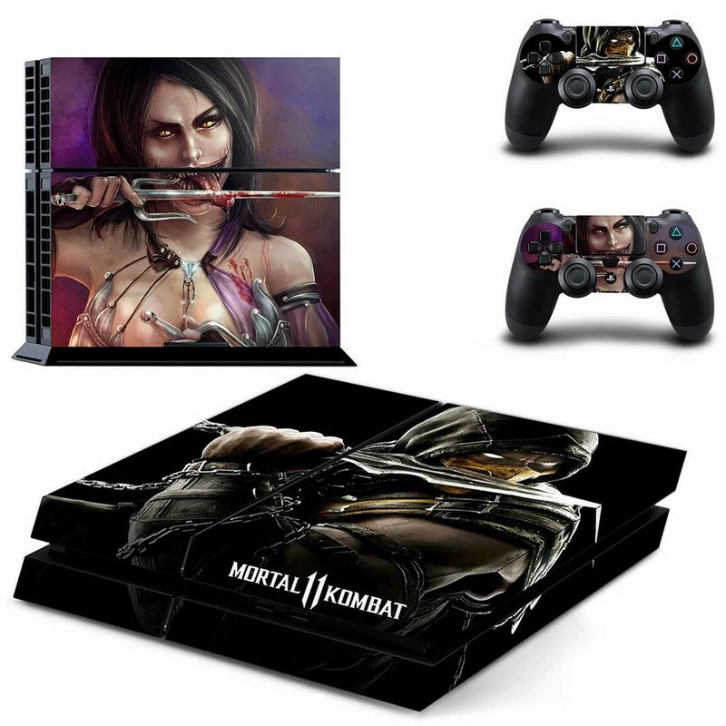Custom-fit PS4 skin in black and teal geometric design. Model GYTM2467 by ononswitch — easy application, scratch-resistant, no residue. Black and teal geometric PS4 skin design for PlayStation 4 console cover